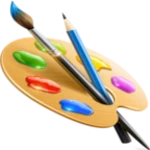 paint android application logo